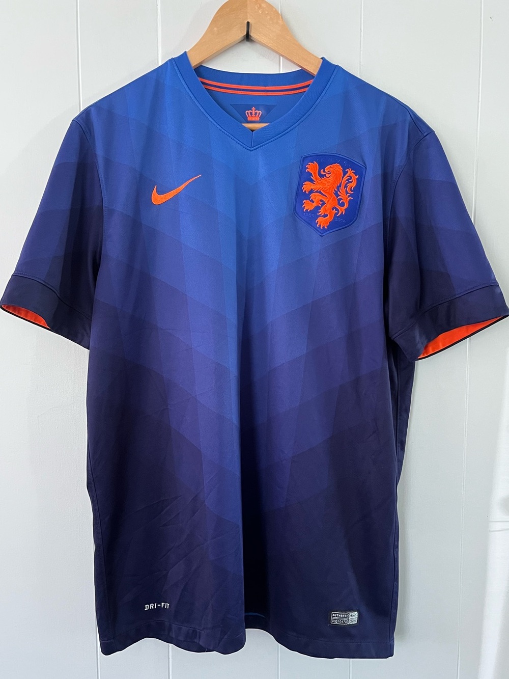 Netherlands 2014 2015 Away Jersey Soccer 577963-471 Football Holland kit shirt